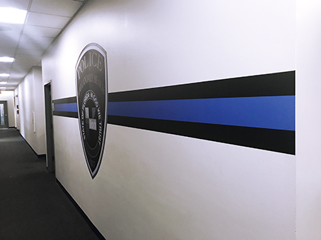 Hallandale-Police-Wall-vinyl